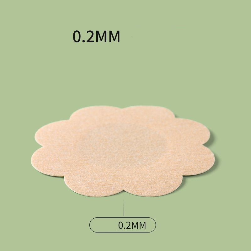100 pçs feminino invisível mamilo pasties sobreposições de fita de levantamento de peito em sutiã adesivos peito único-off capas de mamilo almofadas acessórios