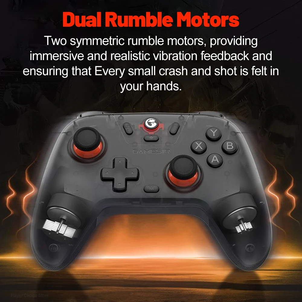Gamesir Nova Lite Gamepads PC para Nintendo Switch 2 controlador Switch Steam Android iOS iPhone Control Hall efecto Joystick