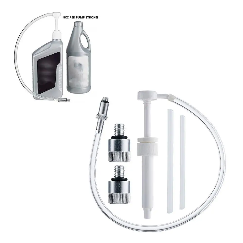 Universele Lagere Unit Gear Oliepomp met 3/8 inch 8mm 10mm Adapters voor Standaard Quart Flessen Mariner Buitenboordmotoren