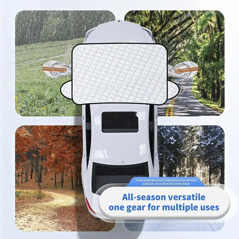 Sonnenschutz Abdeckung Auto Windschutzscheibe Schnee Sonnenschutz Wasserdichte Schutz Abdeckung Auto Frontscheibe Abdeckung