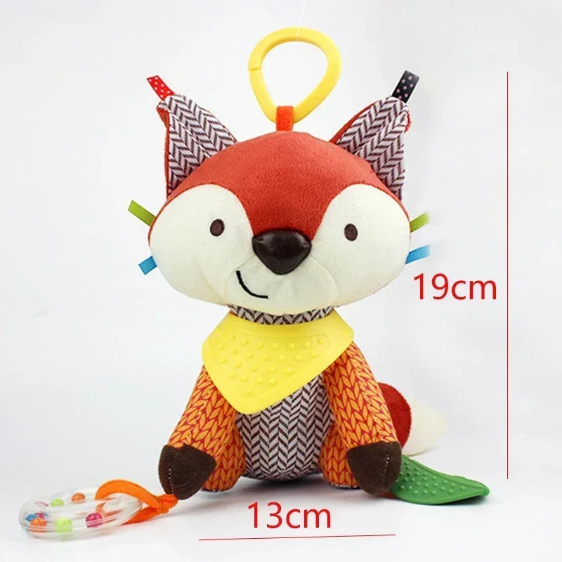 0-6 mois animaux mignons bébé jouets en peluche hochet jouets poussette suspendus animaux lit Mobile infantile pour bébé jouets