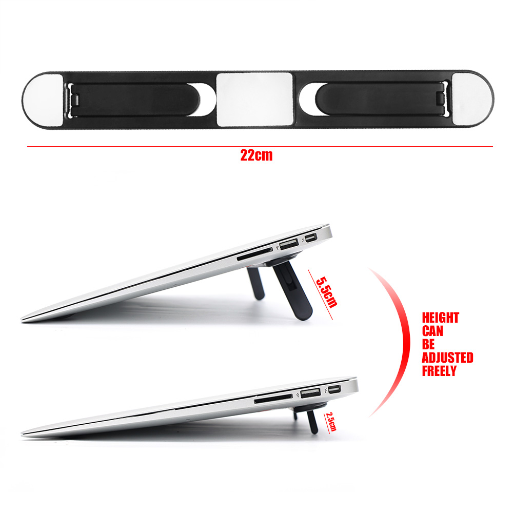 Universal Laptop Riser Stand for Macbook Pro Air Lenovo Samsung Notebook Cooling Holder Portable Invisible Laptop Bracket NEW