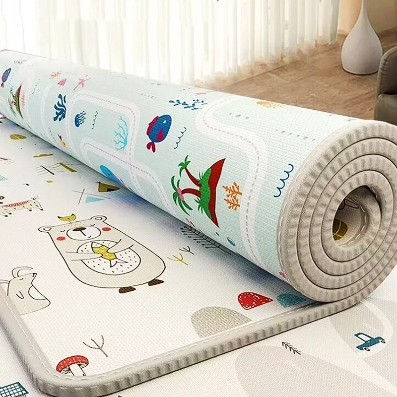 Новинка, толстый игровой коврик из пенополиэтилена для ползания, детский игровой коврик, одеяло, детский коврик, развивающие игрушки, мягкий игровой пол для игр
