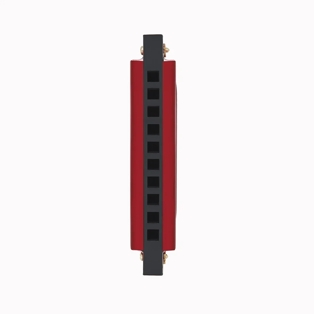 M Mbat Nieuwe 10 Holes 20 Tone Kleurrijke C Tone Harmonica Zwart Zilver Goud Rose Rood Blauw Rood Abs Milieuvriendelijk Plastic
