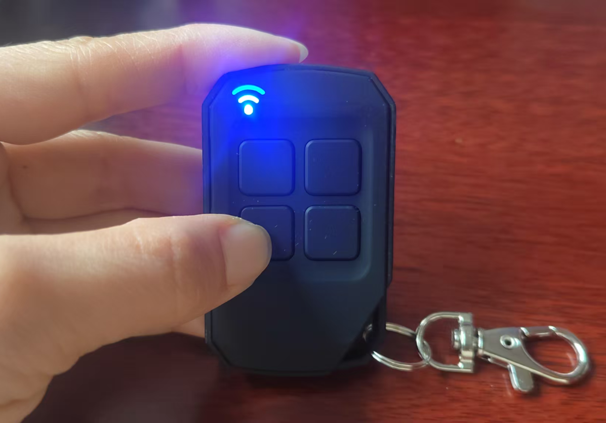 Universal 433MHz Remote Control Copy Code 4 Keys Wireless Transmitter Duplicator for Electric Garage Gate Door Opener Clone