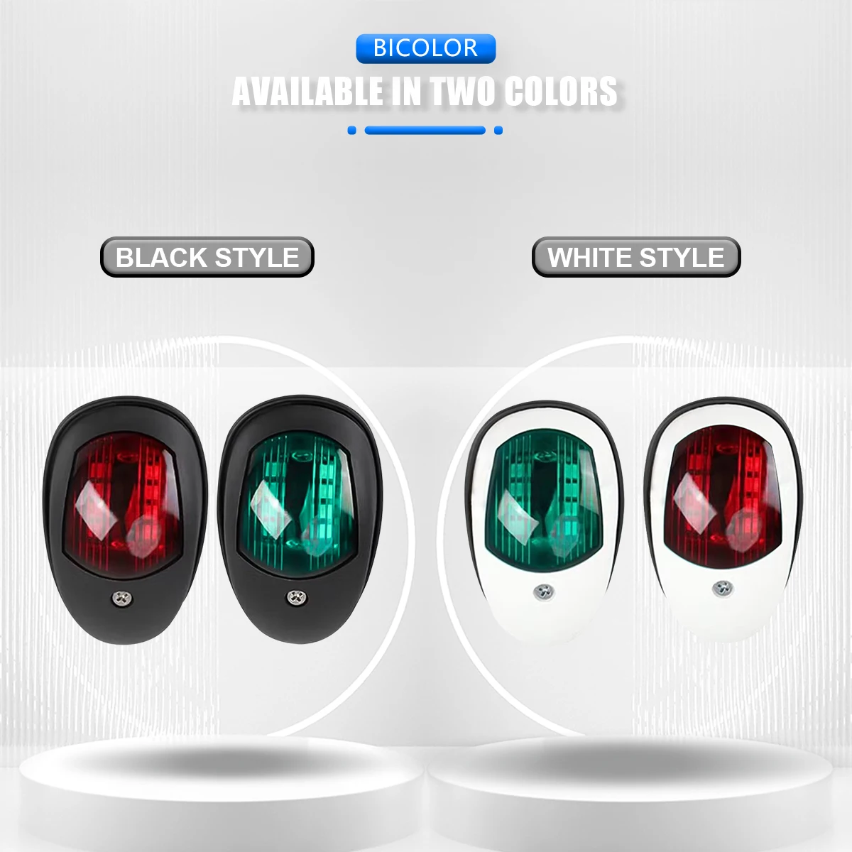 10-30V LED ナビゲーションライト信号警告防水ランプ右舷左舷インジケータマリンボートヨットトラックトレーラーバン