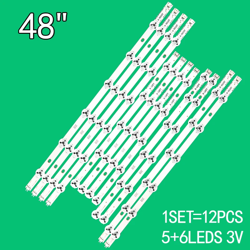 Retroilluminazione a LED PER 480DLED_ SLIM para TX- 48CX350B TX- 48CX400E TX- 48CX400B 48S3653DB 48U7653DB VES480QNSS- 3D-U01