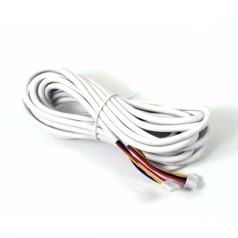 10m/20m/30m/40m/50m avvr 4*0.12 4 fio linha de cobre para vídeo porteiro cor vídeo porta telefone campainha com fio cabo interfone