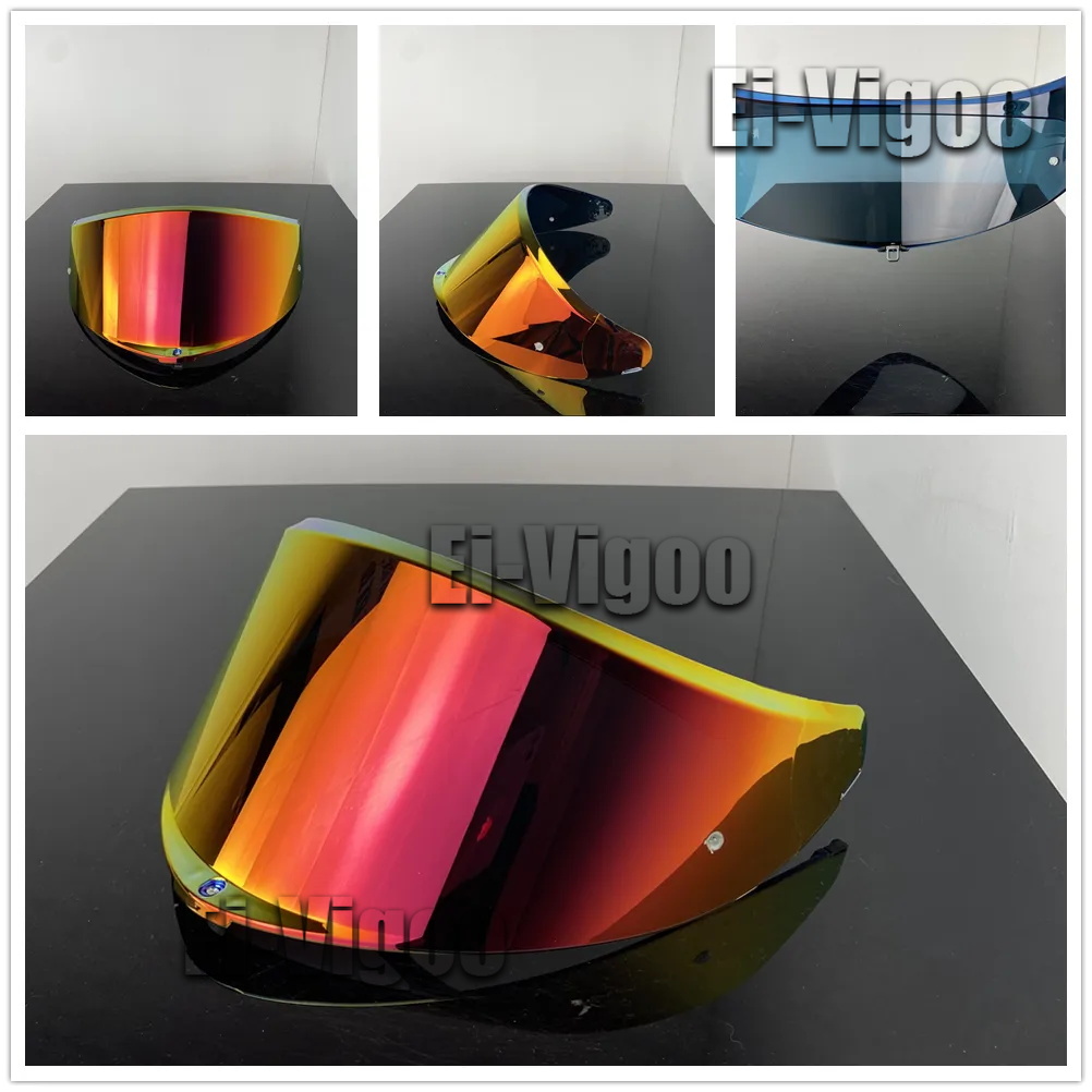 For AGV K6 Full Face Motercycle Helmet Visor Lens Capacete Helmet Accessories Multi Color Helmet Visor Dropship
