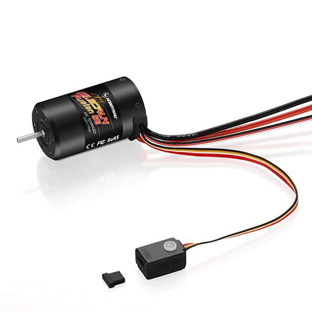 Hobbywing Quicrun Fusion Se 40a 1800kv 1200kv รวมมอเตอร์ Esc สําหรับ 1/10 1/8 Rc รุ่นรถ Crawler อุปกรณ์เสริม