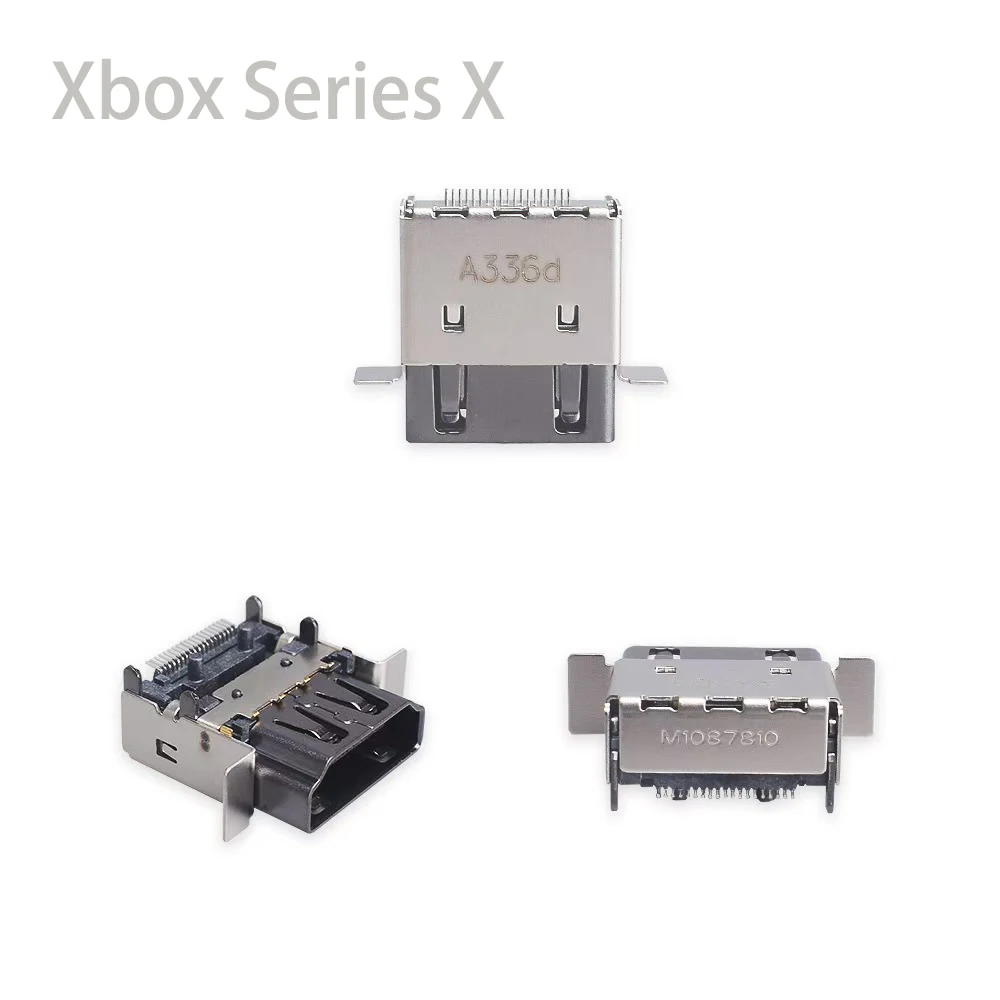 1PCS Original For XBOX Series S X HDMI-compatible Port Socket Interface Connector Replacement For XBOX ONE Slim X