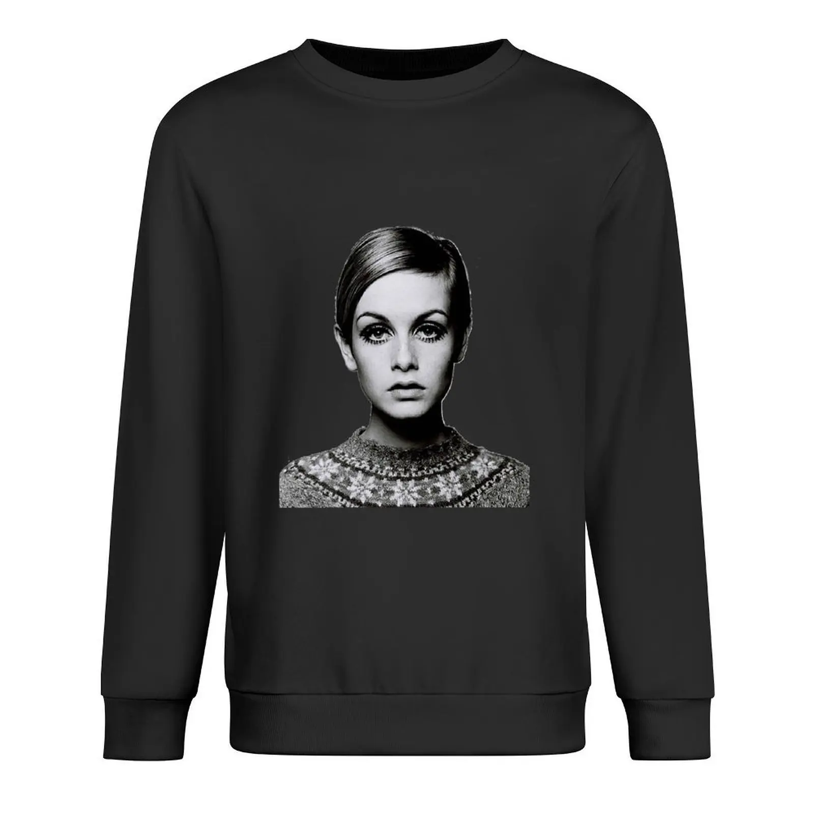 Pakaian pria Twiggy Pullover pakaian musim dingin sweater musim dingin pria pullover gaya Jepang