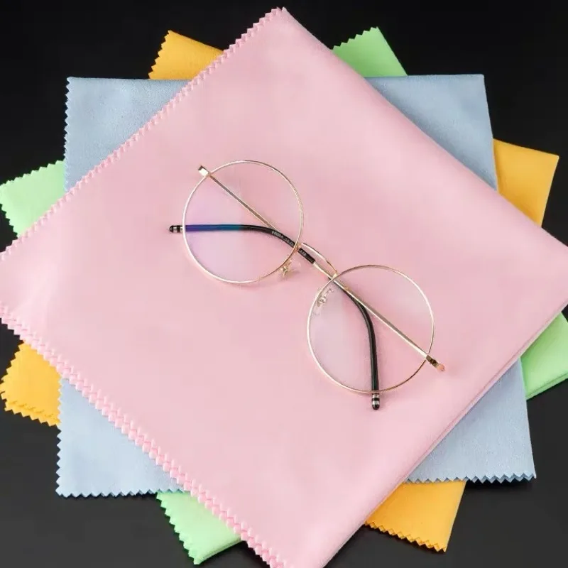 Superfine Fiber Glases Cloth Soft High Quality Cleaner Eyewear Accessory Square Mobilephone Screen Cleaning Wipe Cloth
