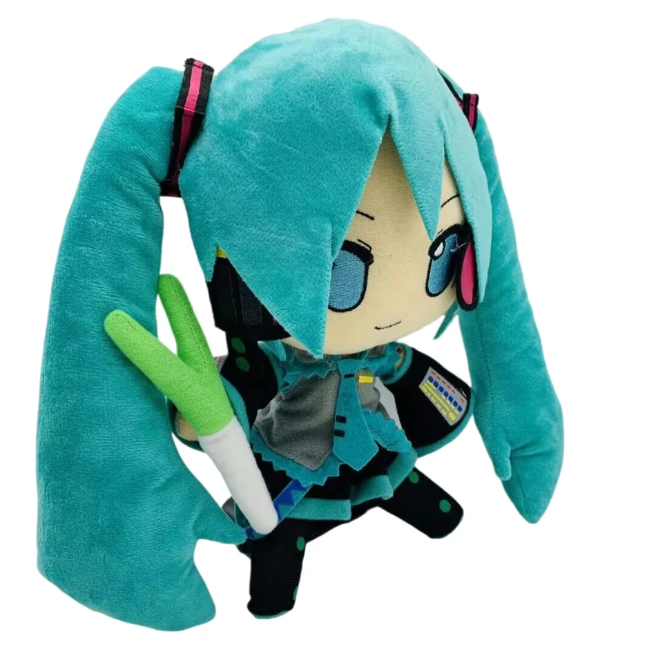 25cm anime japonês brinquedo de pelúcia hatsune miku boneca de pelúcia travesseiro macio futura boneca bonito presente de natal para crianças