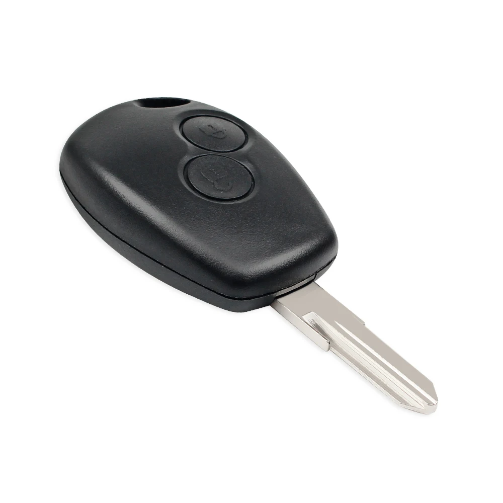 KEYYOU 2 ボタンリモートキーシェルケースカバー Fob ルノーミーガンモーダスクリオモーダスカングーローガンサンデロダスター車の警報ハウジング