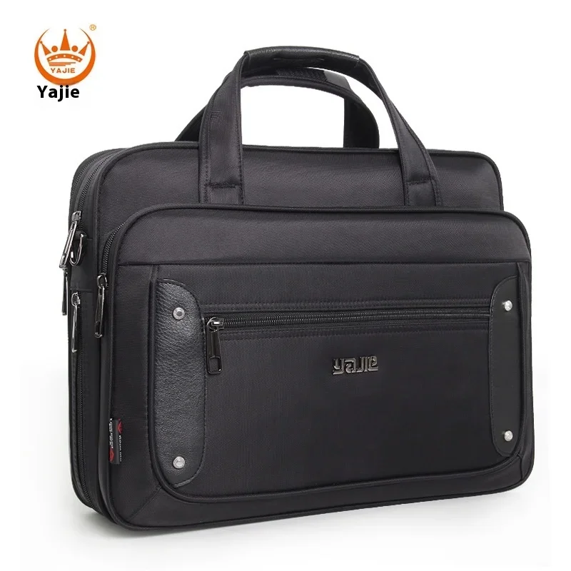 Borsa valigetta di grande capacità Borse da lavoro da uomo 14 15,6 pollici 17 pollici 19 Borsa per laptop Borse a tracolla Borse di tela Borsa a tracolla