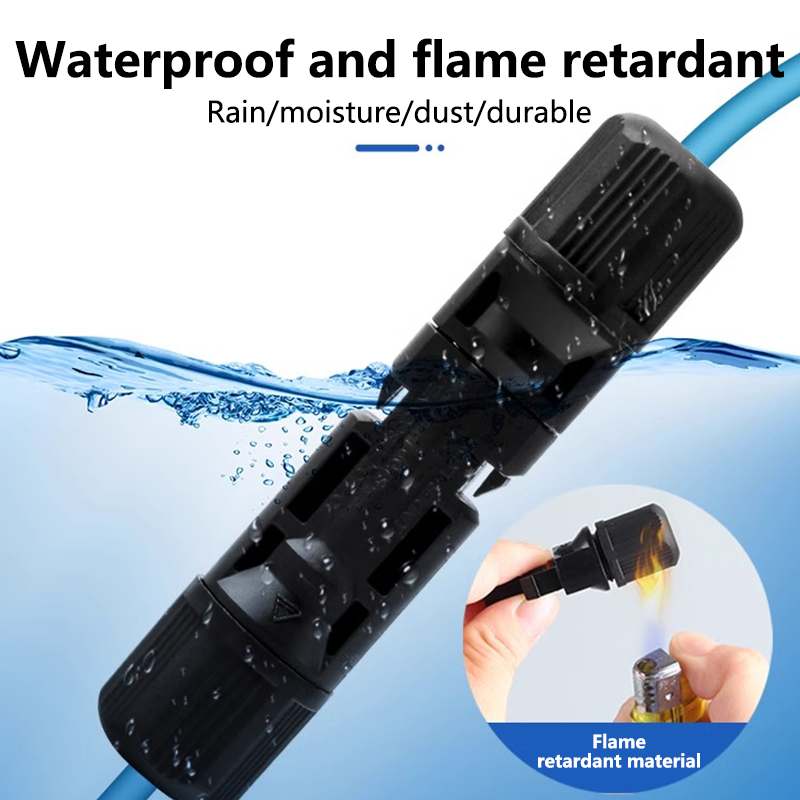 600/400/200/100/40/20/10 Uds Kit de conectores solares fotovoltaicos 1000V 30A conectores Solor de Panel para Cable PV/MC 2,5/4/6 mm2