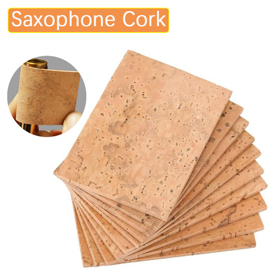 Saxophon Hals Gebogene Schnittstelle Korken für Alt/Tenor/Sopran Universal Sax Joint Kork Blatt Ersatz Kit Holzblasinstrument Zubehör