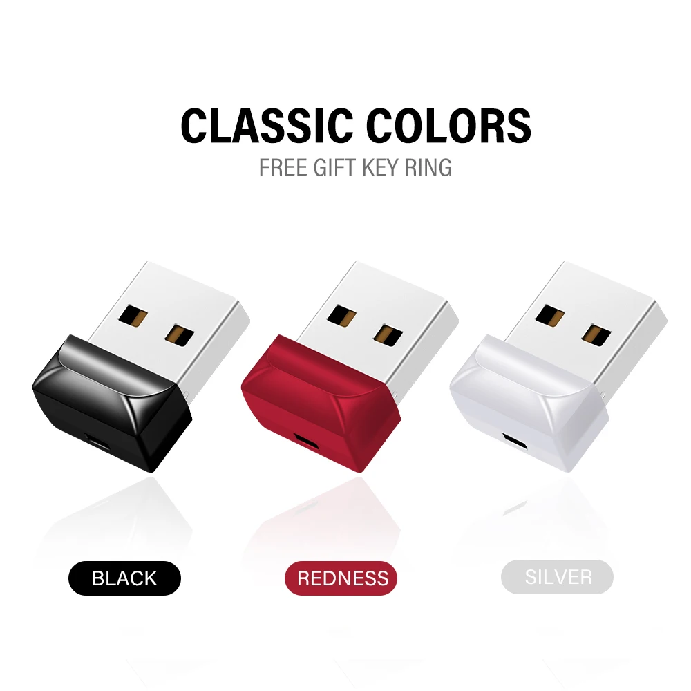 สีดํา MINI ไดรฟ์ปากกา 128GB ความเร็วสูง Memory Stick ไดรฟ์ปากกา 64GB USB 2.0 รูปไข่แฟลชไดรฟ์สะดวกธุรกิจของขวัญ Key CHAIN