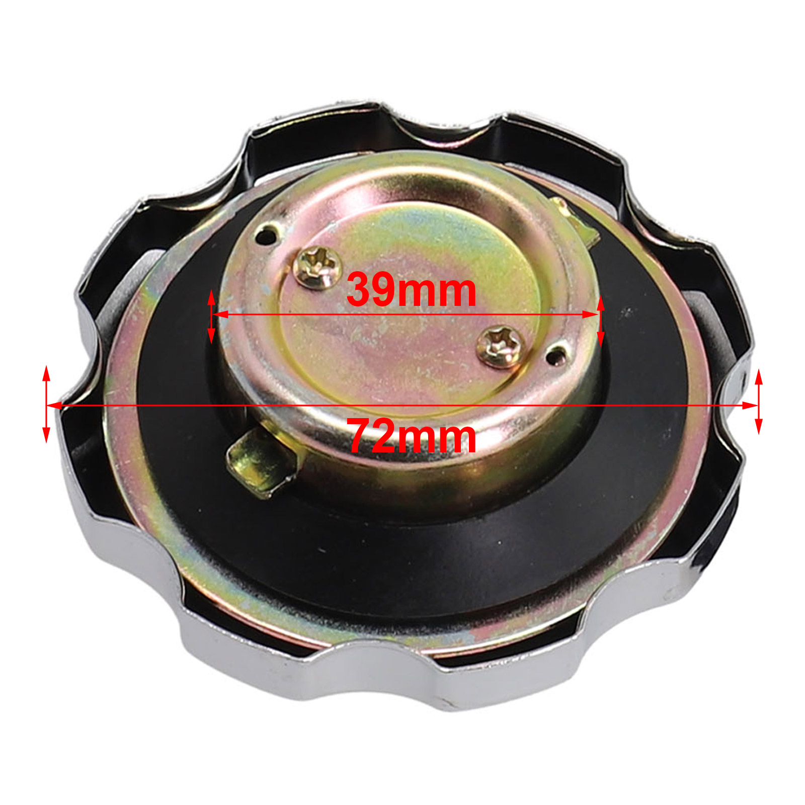 Universal Aluminium Legierung Motorrad Locking Tankdeckel ATV Gas Tankdeckel Abdeckung Öl-Tank Abdeckungen Auto Teile