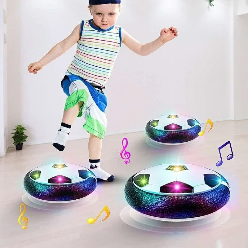 ในร่มกลางแจ้งเด็กกีฬาของเล่น Hover ลูกฟุตบอลของเล่น LED กระพริบฟุตบอลของเล่น Interactive เด็กกีฬาของเล่นลูกบอลเด็กของขวัญ