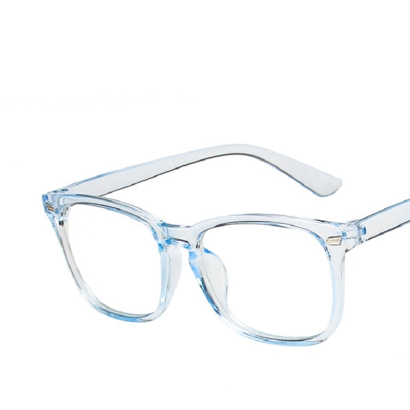 Occhiali che bloccano la luce blu Fashion Square occhielli finti Anti Uv Ray Computer Gaming per donne e uomini
