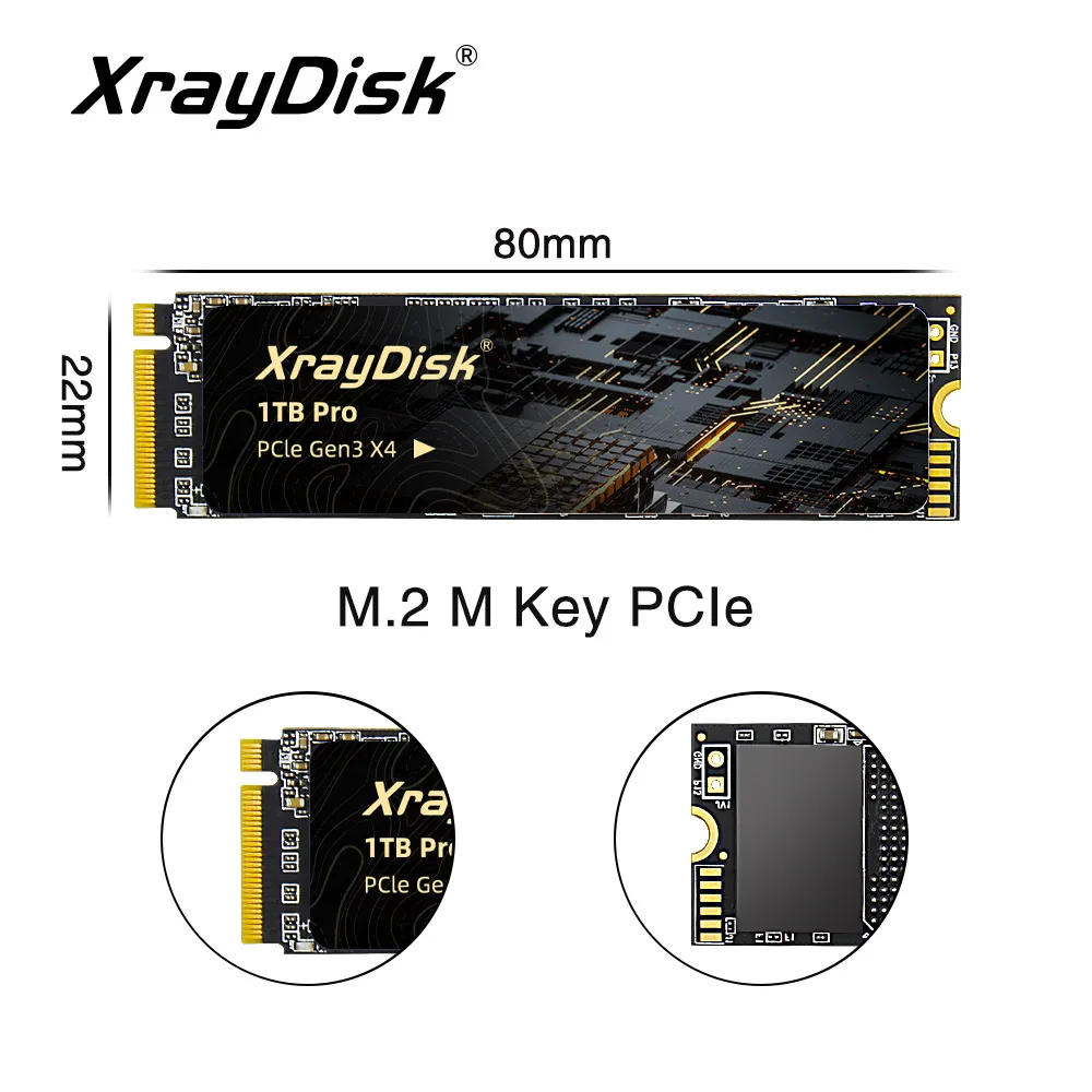 Xraydisk M2 NVMe SSD ความเร็วสูง 1TB 2TB M.2 PCIe NVME Ssd Solid State Disk Hard Drive สําหรับแล็ปท็อปและเดสก์ท็อป