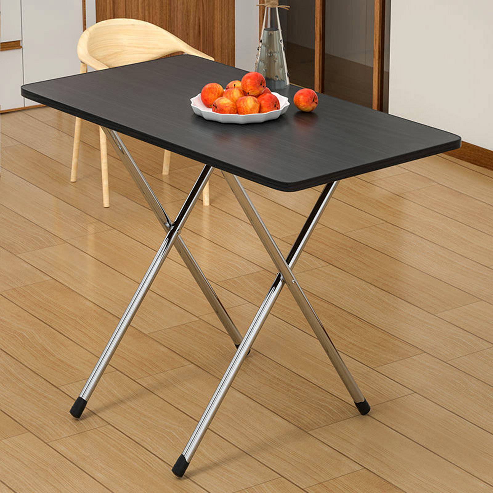 Portable Garden Table Foldable Wooden Dining Table For Afternoon Tea Ultralight Christmas Outdoor Camping BBQ Picnic Table