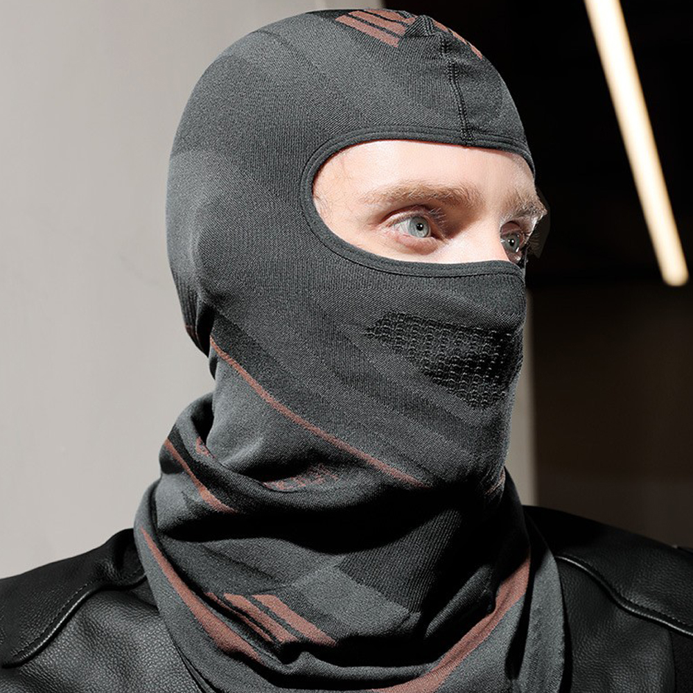 Pasamontañas transpirable para motocicleta, protector solar a prueba de viento, deportes de ciclismo, máscara facial completa, casco suave para hombres y mujeres