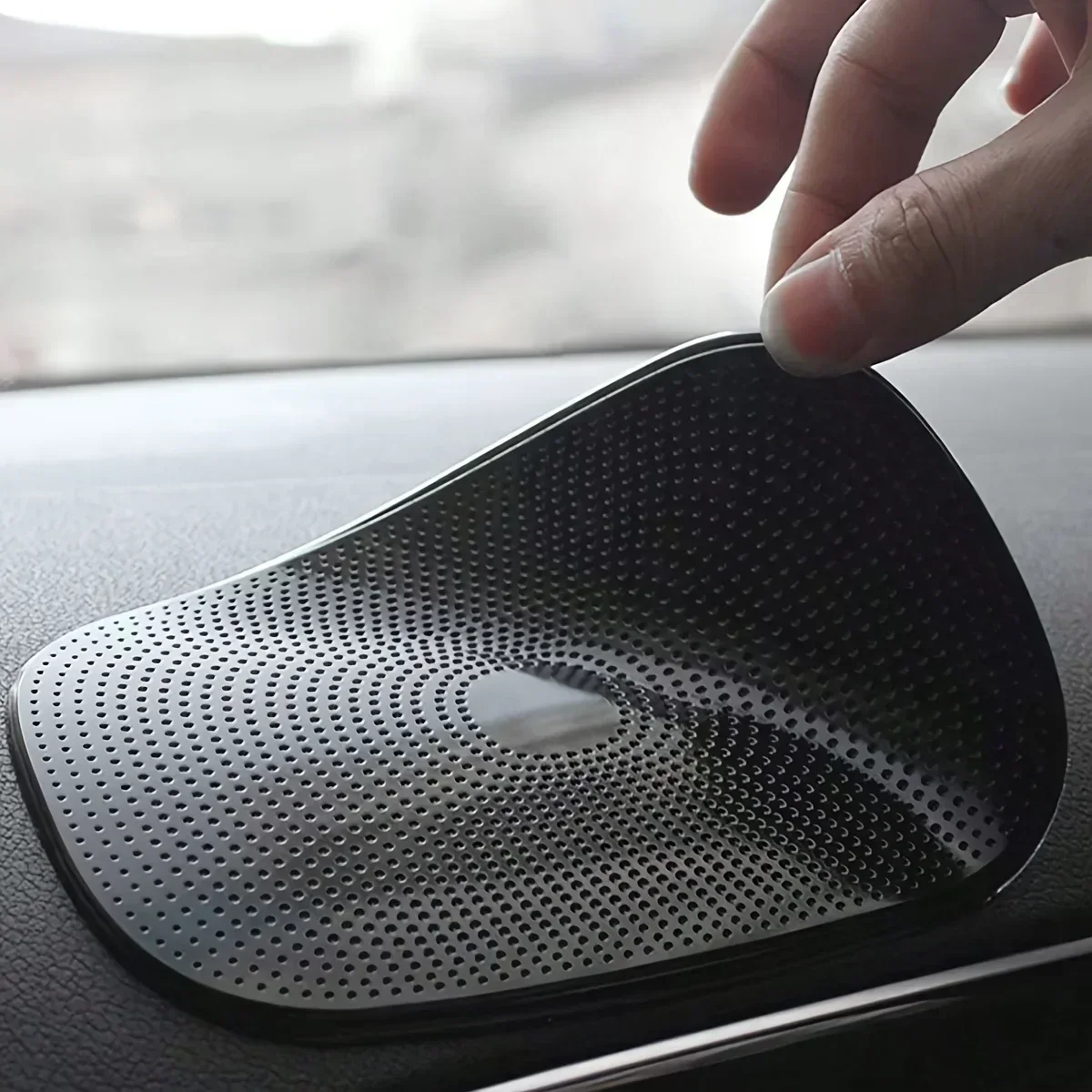 1 Stuks Auto Antislipmat Magic Antislip Slide-Proof Pad Dashboard Sticky Dash Zelfklevende Mobiele Telefoon Mobiele Houder Zwart Siliconen