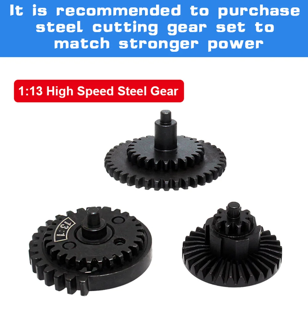 38000rpm SHS AEG Motor High Torqub Motor 11.1V 38000 Twist Type Speed Motor long Axle Airsoft M16/M4/MP5/G3/P90 AEG Motor