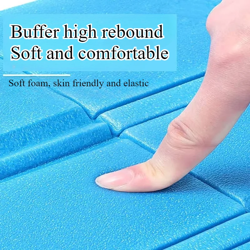 Estera plegable antihumedad, aislamiento portátil para exteriores, estera para asiento de senderismo antihumedad, estera a prueba de humedad de espuma XPE