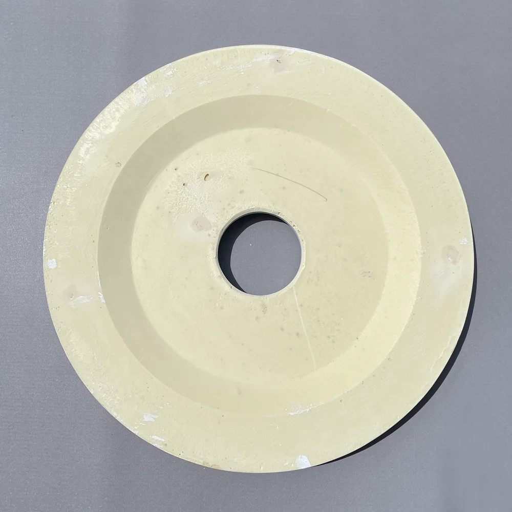 PU ceiling light base round model for decoration; round ceiling light base with a line of imitation gypsum;