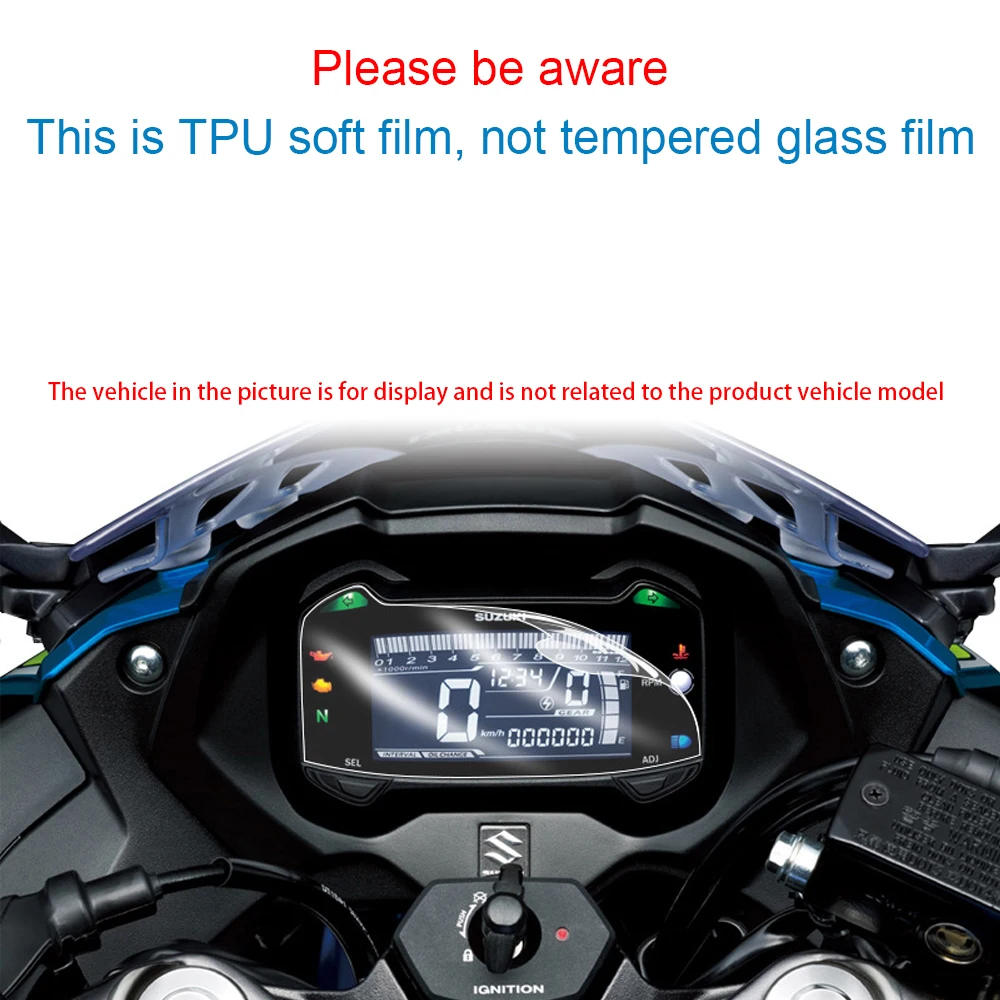 For BMW G310R G310GS 2017 - 2021 G310 R G 310 GS Motorcycle Instrument Cluster Scratch Protection Film Dashboard Screen Protecto