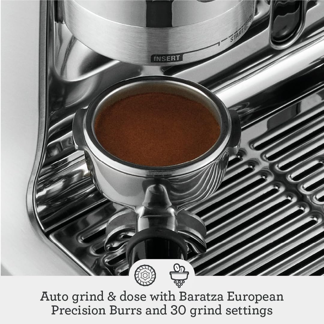 Barista Touch Espresso Machine, 12.7 x 15.5 x 16 in, Brushed Stainless Steel