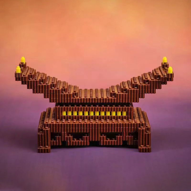 SAMURAI SWORD Building Blocks Ninja Blade Katana อะนิเมะญี่ปุ่นผีเสื้อ Nichirin มีดอิฐของเล่นเด็กสําหรับผู้ใหญ่