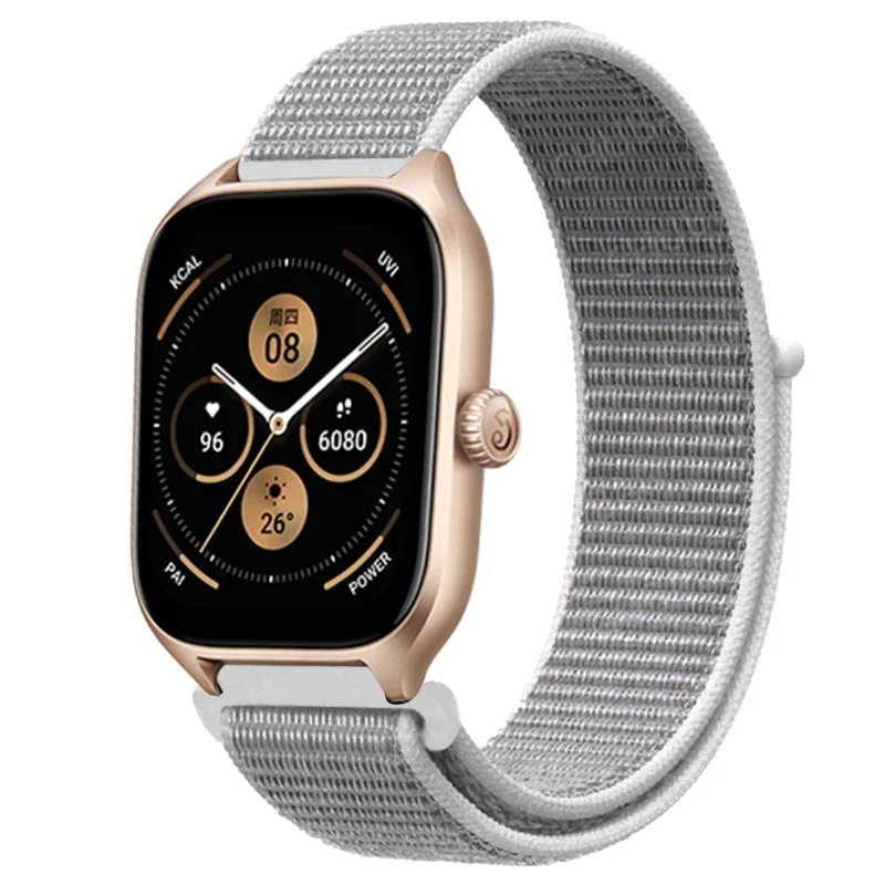 20Mm/22Mm Band untuk Amazfit GTS 4//2/2e/3/GTS2 Mini/GTR 4/3/Pro/GTR2/47Mm/Stratos Gelang Jam Tangan Nilon Tali Amazfit Bip