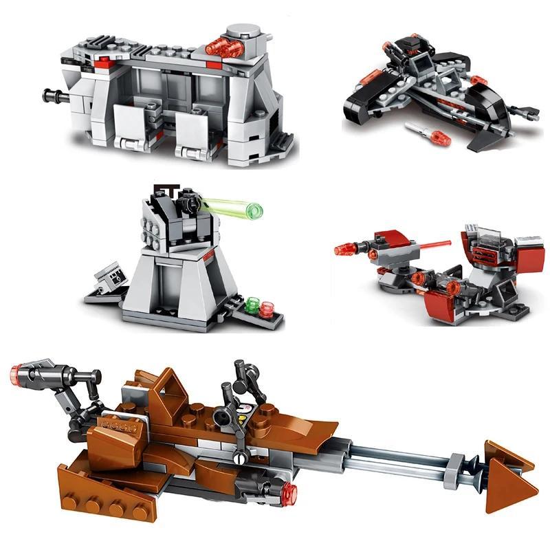 Kit de bloques de construcción MOC Fighter, ladrillos clásicos y creativos, juguetes educativos para niños, Compatible con regalo Legostarwar
