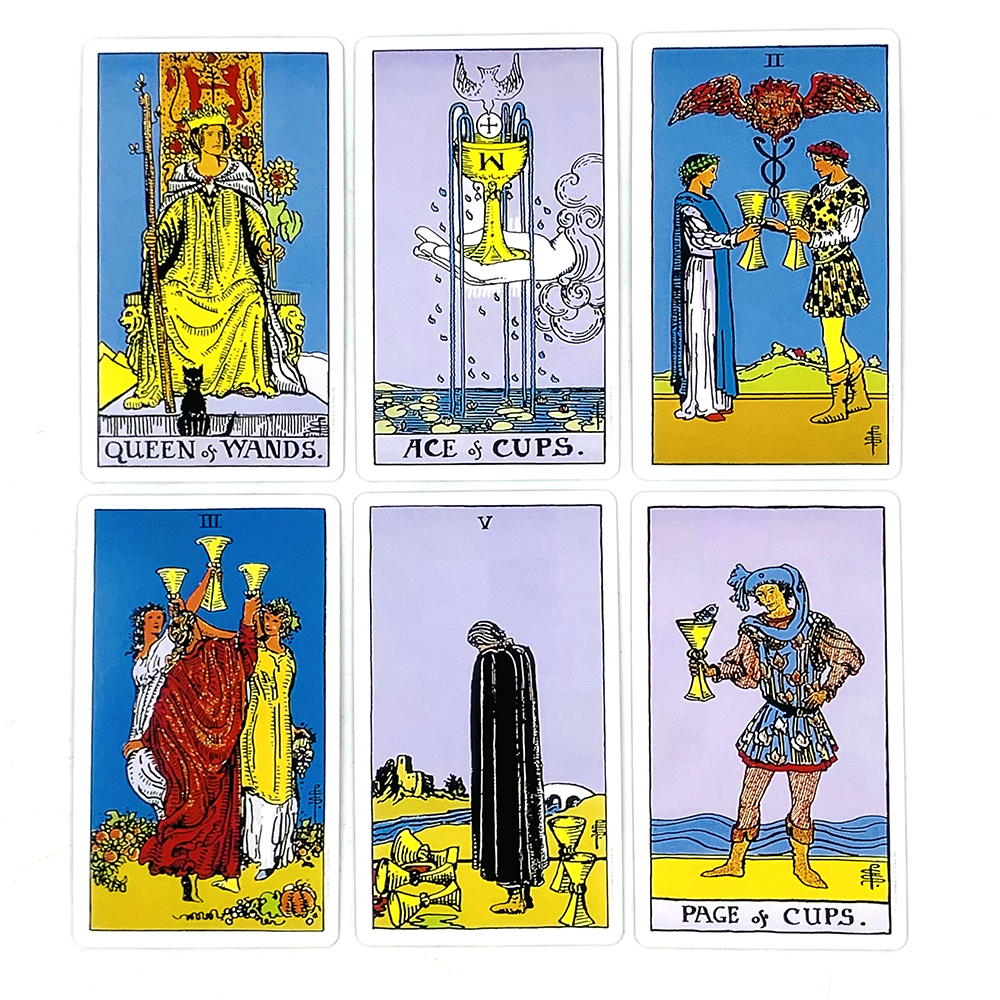 Carte de Tarot classique A 78 pièces, Version anglaise, prédiction, jeu de société de Divination, jeux de vacances, cadeaux d'halloween et de noël