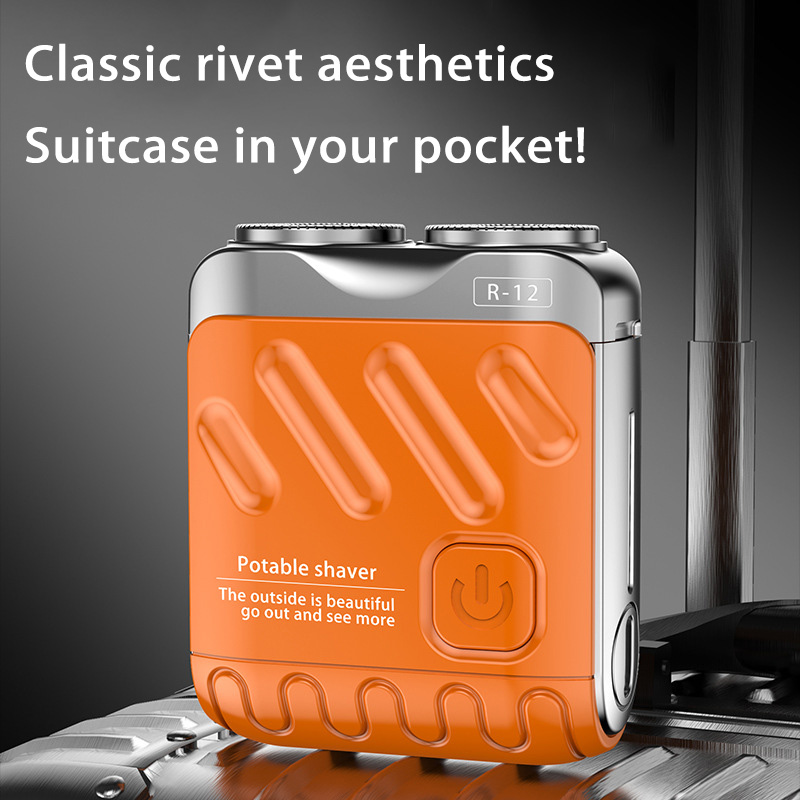 Xiaomi 남성용 면도기 IPX7 방수 Type-C 휴대용 충전식 미니 여행 로터리 나이프 전기 면도기 헤어 수염 트리머