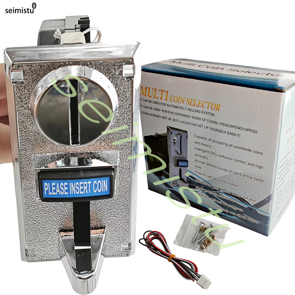 Distributeur automatique électronique pour pièces à valeur multiple, accepteur de pièces multiples, mécanisme de sélection, jeu d'arcade, billet à rouler, 616