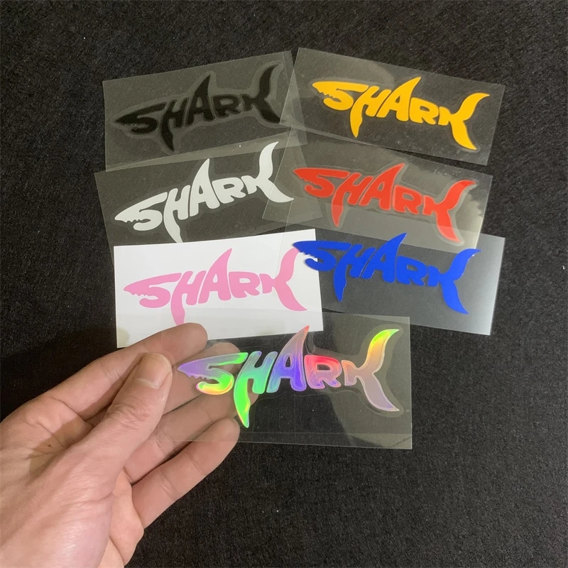2 шт. автомобильная наклейка SHARK водостойкая светоотражающая наклейка декоративные наклейки на тело экранирующая царапины электрический мотоцикл модифицированный