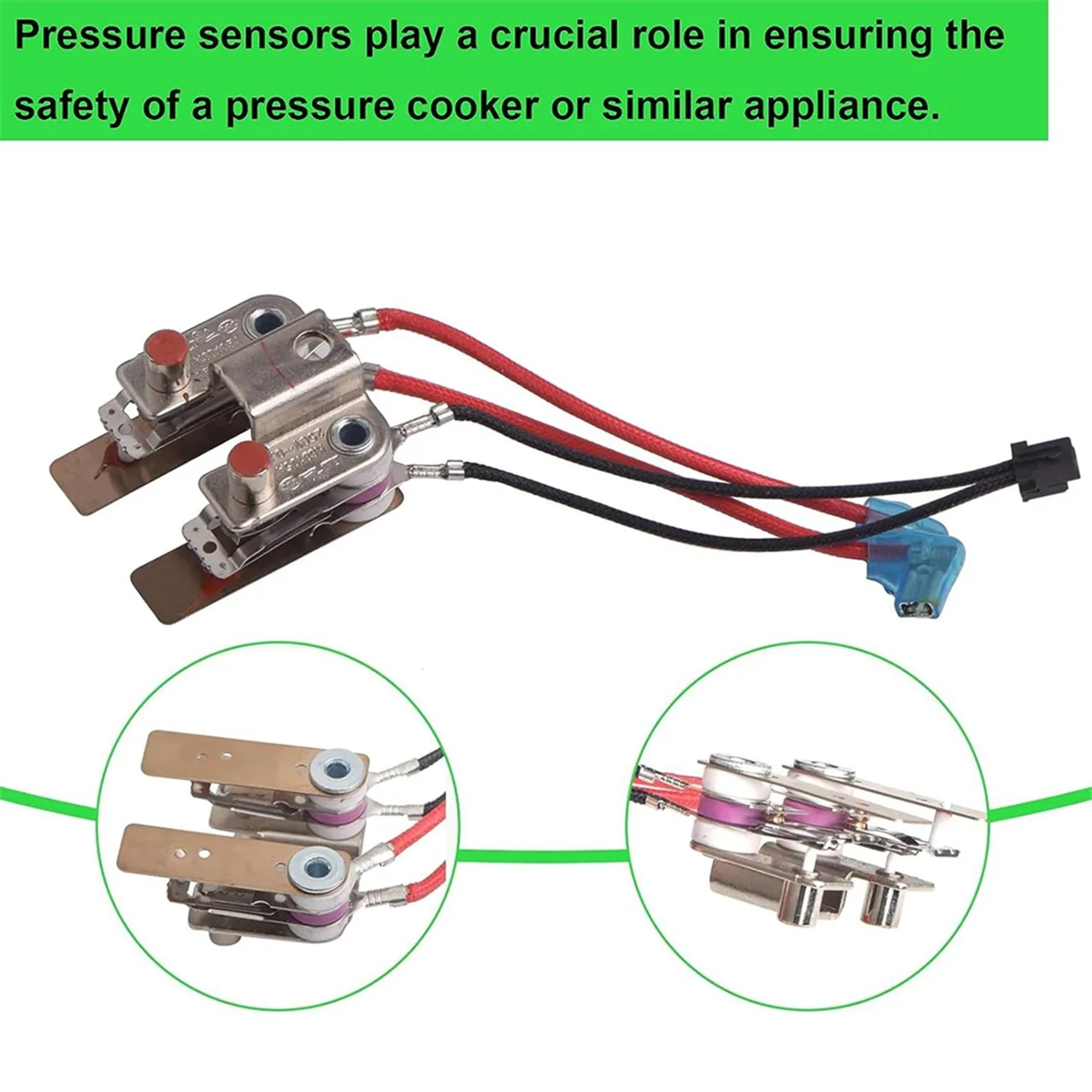 A72P Intelligent Rice Cooker Sensor Pressure Cooker Sensor Temperature Controller for KSD105 KSD105A Electric Pot Sensor
