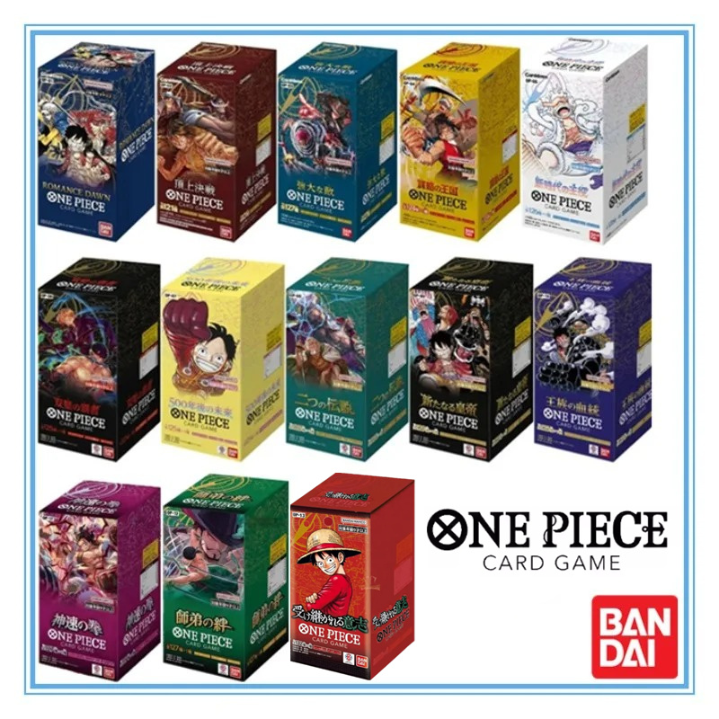 Bandai Originele Anime Booster Box Een Stuk OP09 OP10 OP12 EB02 PRB02 Ontwaken van Het Nieuwe Tijdperk Tcg Collection Card Speelgoed Gift