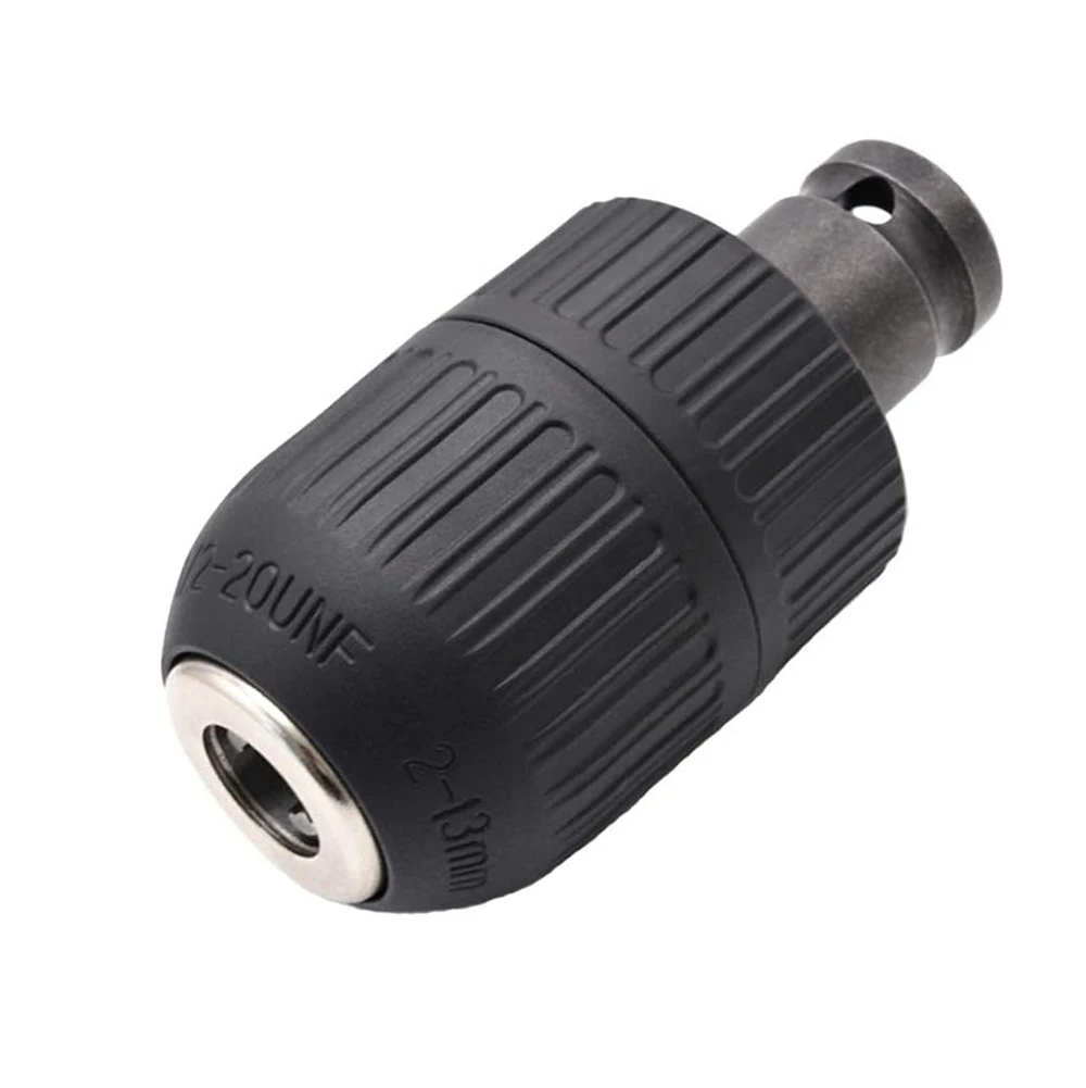 1/2 20UNF เจาะ Chuck 1/2 Chuck Adapter ความจุ 2-13 มม.Keyless Chuck 2-13 มม.Clamp ช่วงสําหรับประแจ Conversion