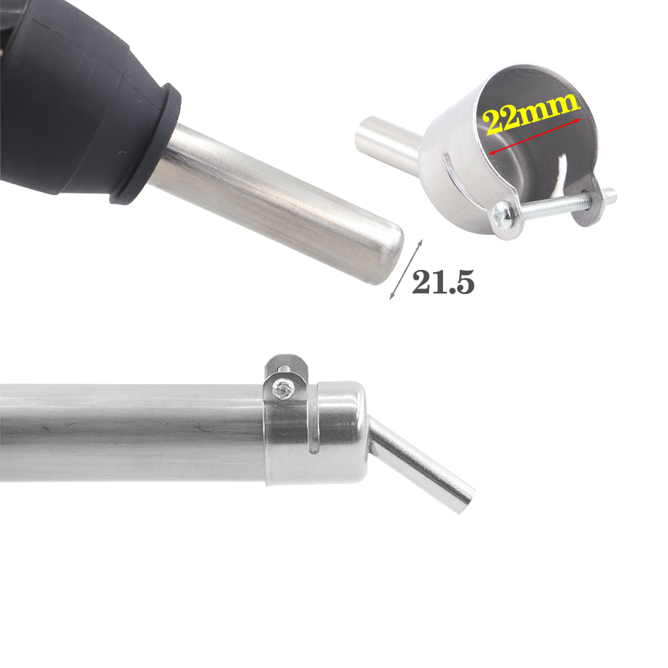 4pcs BGA 850 Series Universal Hot Air Gun Nozzle Extension Elbow Desoldering Station With Nozzle BGA Universal 3mm 5mm 6mm 8mm