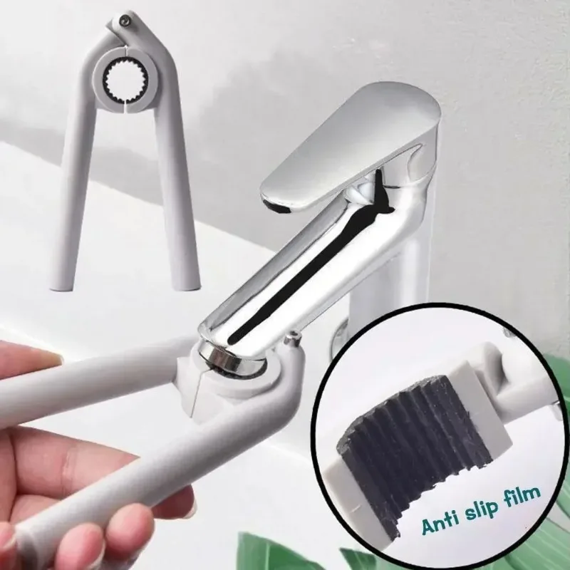 Chave de borbulhador antiderrapante, prato de cozinha, pia, torneira, desmontagem, instalação, acessórios de reparo para banheiro
