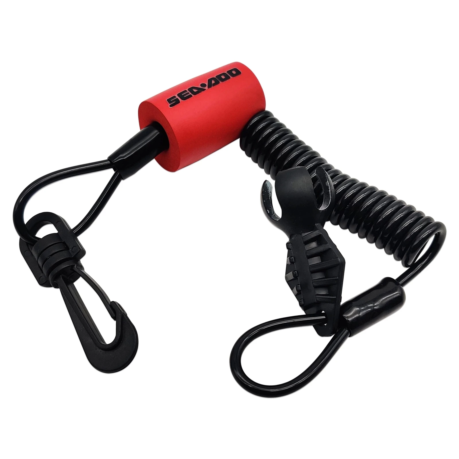 Cordão de segurança para Seadoo, Spark Clip-On Tether, Chave Flutuante para 278002843, 278003410
