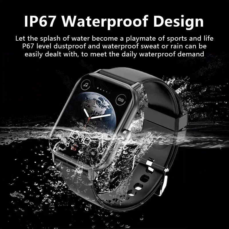 Crianças relógio esporte tela hd crianças relógio inteligente com pulseira de silicone à prova dwaterproof água relógio de pulso eletrônico para meninos meninas presente das crianças