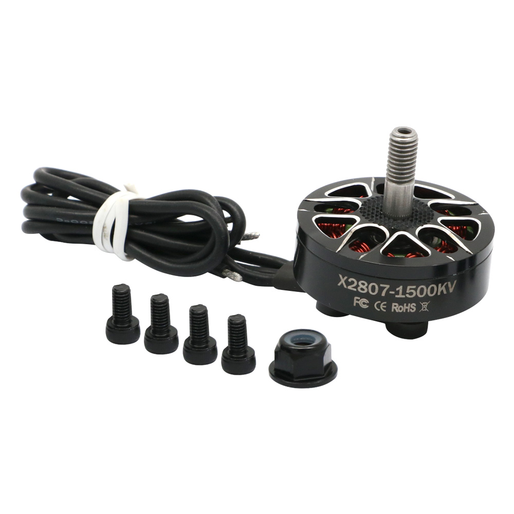 Uangel X2807 2807 Motor FPV, bagian FPV Motor tanpa sikat 1300KV 4S 1500KV 1700KV 6S